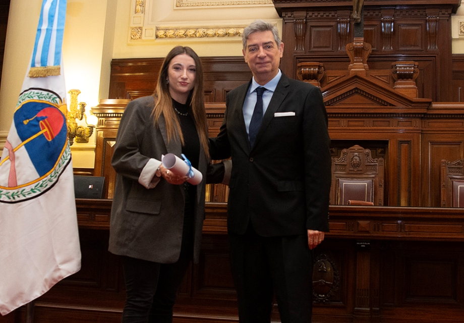 Di Massimo, María Agustina (Universidad de Belgrano, 9.27).