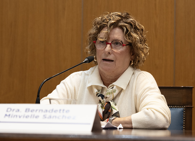 Bernadette Minvielle Sánchez, ministra de la Suprema Corte de Justicia de Uruguay.